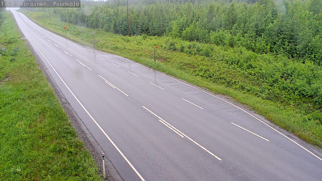 Weather Camera Image Road 5 Joroinen, Puunkolo, Joroinen, Pohjois-Savo