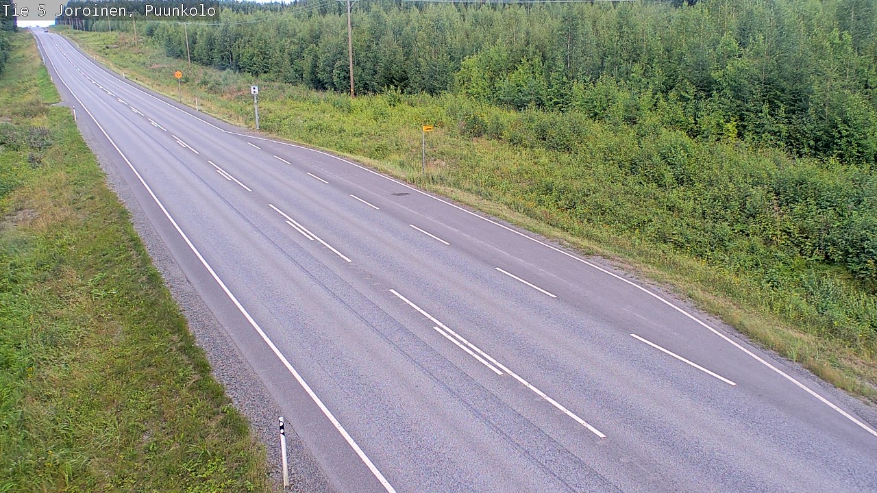 Kelikamerat Kuva Tie 5 Joroinen, Puunkolo, Joroinen, Pohjois-Savo