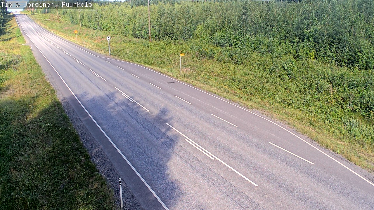 Kelikamerat Kuva Tie 5 Joroinen, Puunkolo, Joroinen, Pohjois-Savo