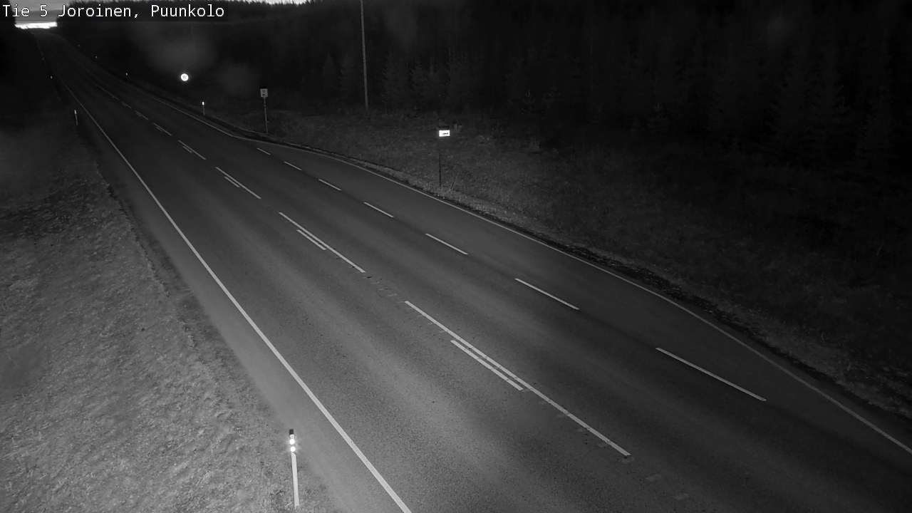 Weather Camera Image Road 5 Joroinen, Puunkolo, Joroinen, Pohjois-Savo
