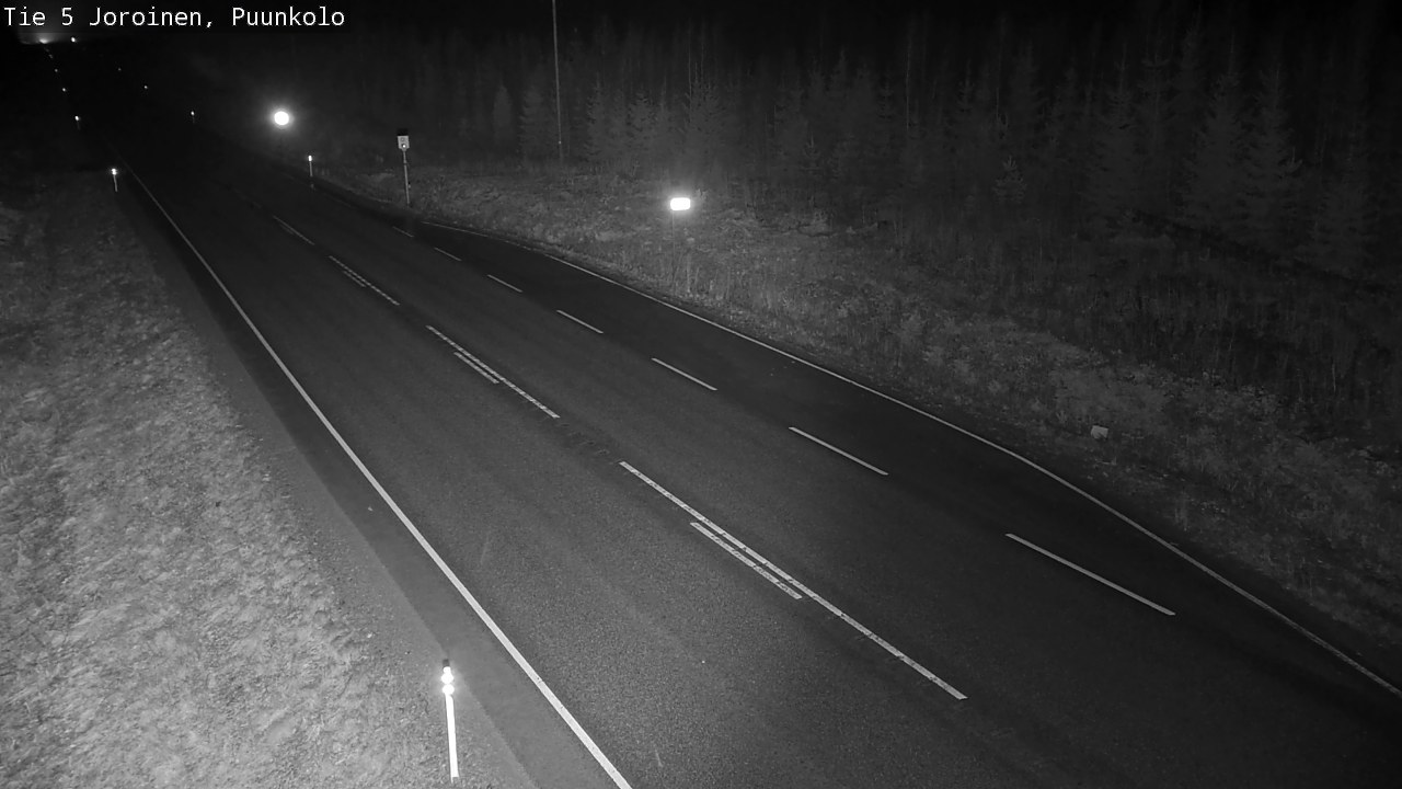Weather Camera Image Road 5 Joroinen, Puunkolo, Joroinen, Pohjois-Savo