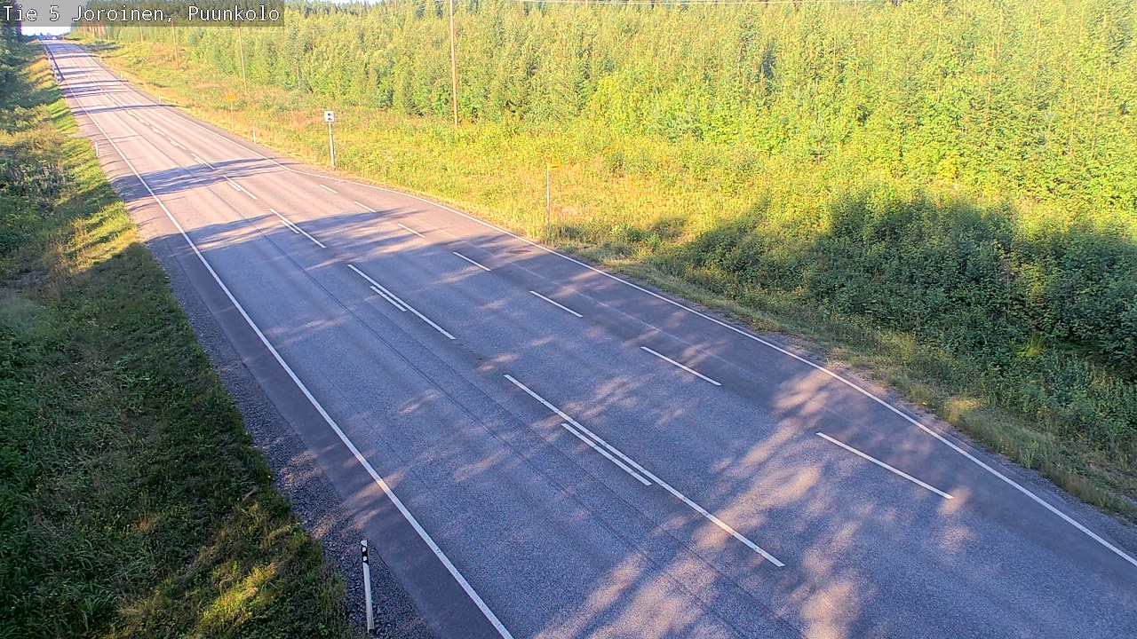 Kelikamerat Kuva Tie 5 Joroinen, Puunkolo, Joroinen, Pohjois-Savo