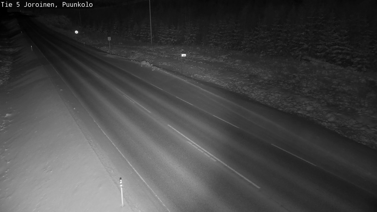 Weather Camera Image Road 5 Joroinen, Puunkolo, Joroinen, Pohjois-Savo