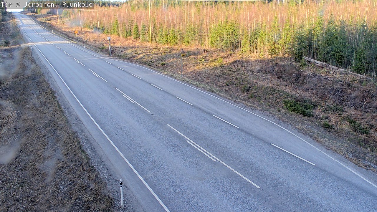 Kelikamerat Kuva Tie 5 Joroinen, Puunkolo, Joroinen, Pohjois-Savo