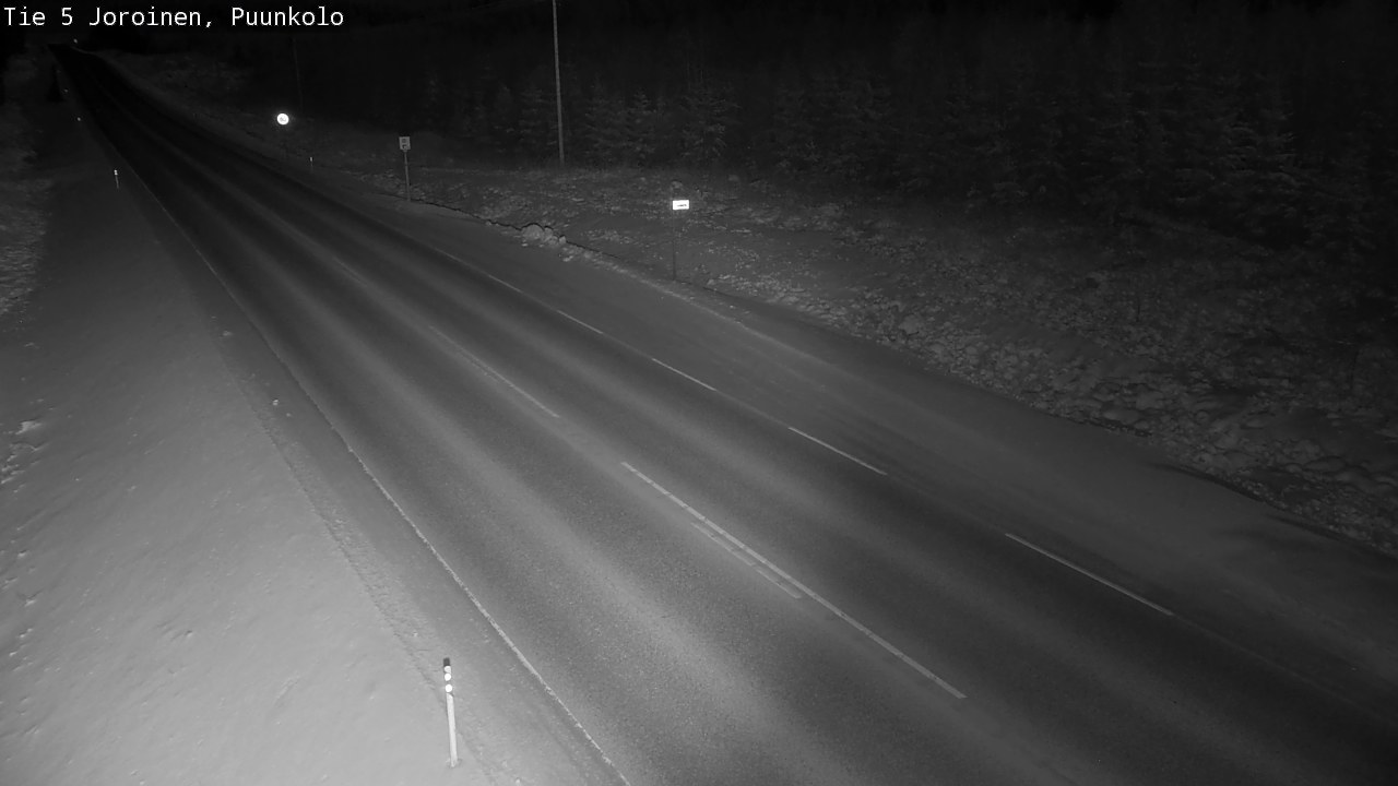 Weather Camera Image Väg 5 Joirois, Puunkolo, Joroinen, Pohjois-Savo