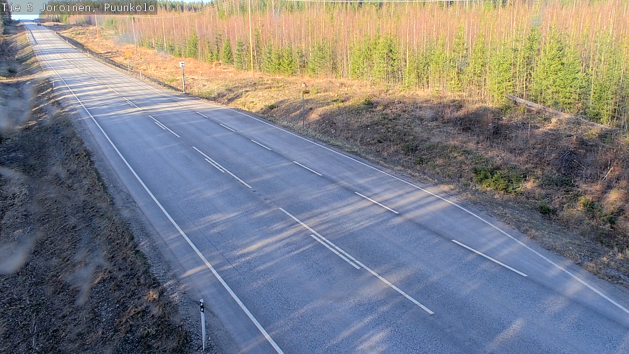 Kelikamerat Kuva Tie 5 Joroinen, Puunkolo, Joroinen, Pohjois-Savo