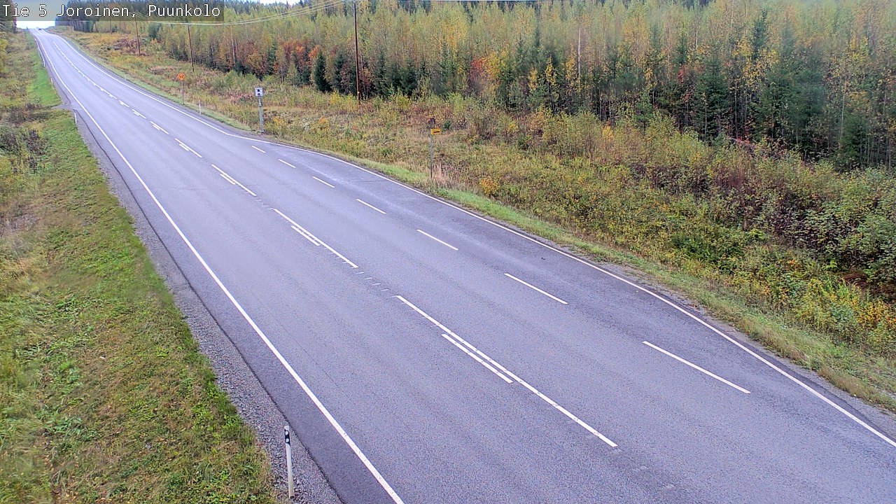 Kelikamerat Kuva Tie 5 Joroinen, Puunkolo, Joroinen, Pohjois-Savo