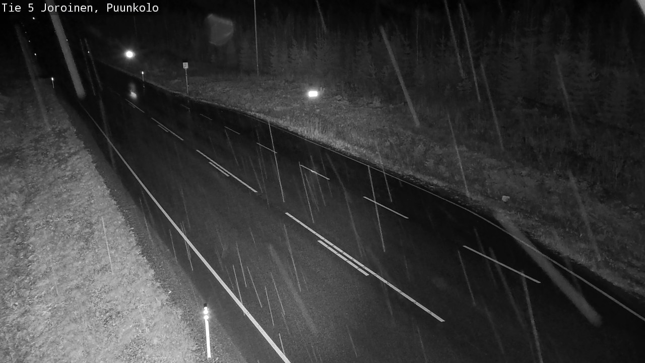 Weather Camera Image Väg 5 Joirois, Puunkolo, Joroinen, Pohjois-Savo