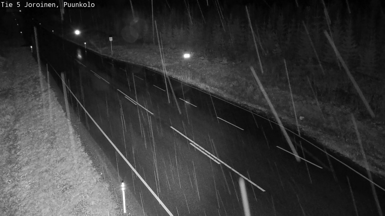 Weather Camera Image Väg 5 Joirois, Puunkolo, Joroinen, Pohjois-Savo