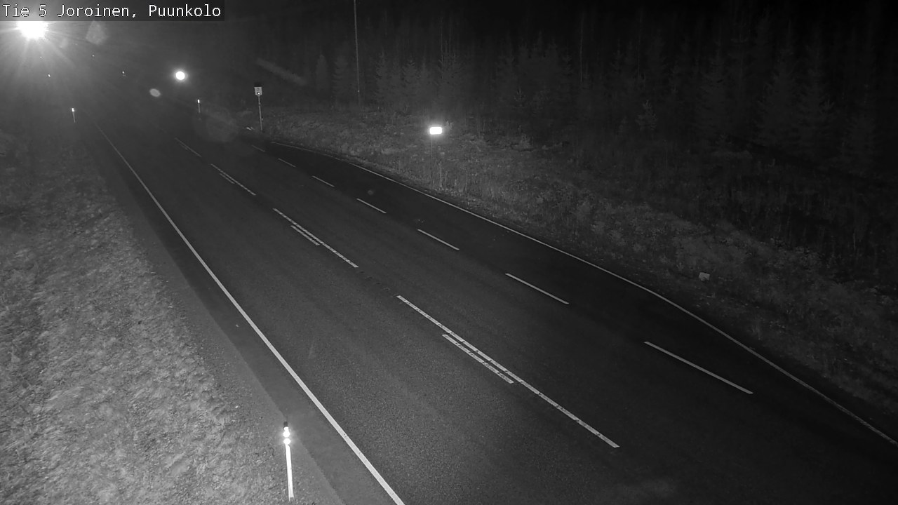 Weather Camera Image Road 5 Joroinen, Puunkolo, Joroinen, Pohjois-Savo