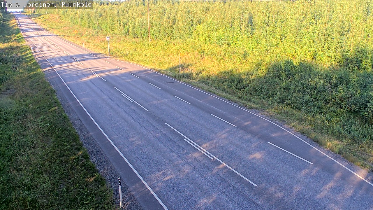 Kelikamerat Kuva Tie 5 Joroinen, Puunkolo, Joroinen, Pohjois-Savo