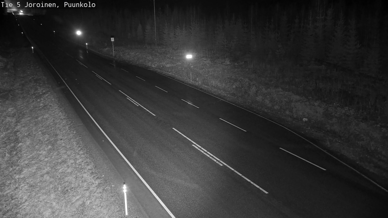 Weather Camera Image Road 5 Joroinen, Puunkolo, Joroinen, Pohjois-Savo
