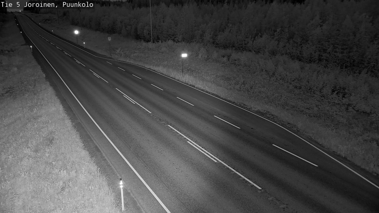 Weather Camera Image Road 5 Joroinen, Puunkolo, Joroinen, Pohjois-Savo