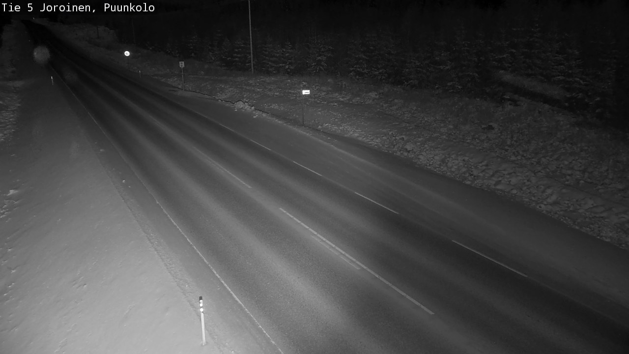 Weather Camera Image Väg 5 Joirois, Puunkolo, Joroinen, Pohjois-Savo