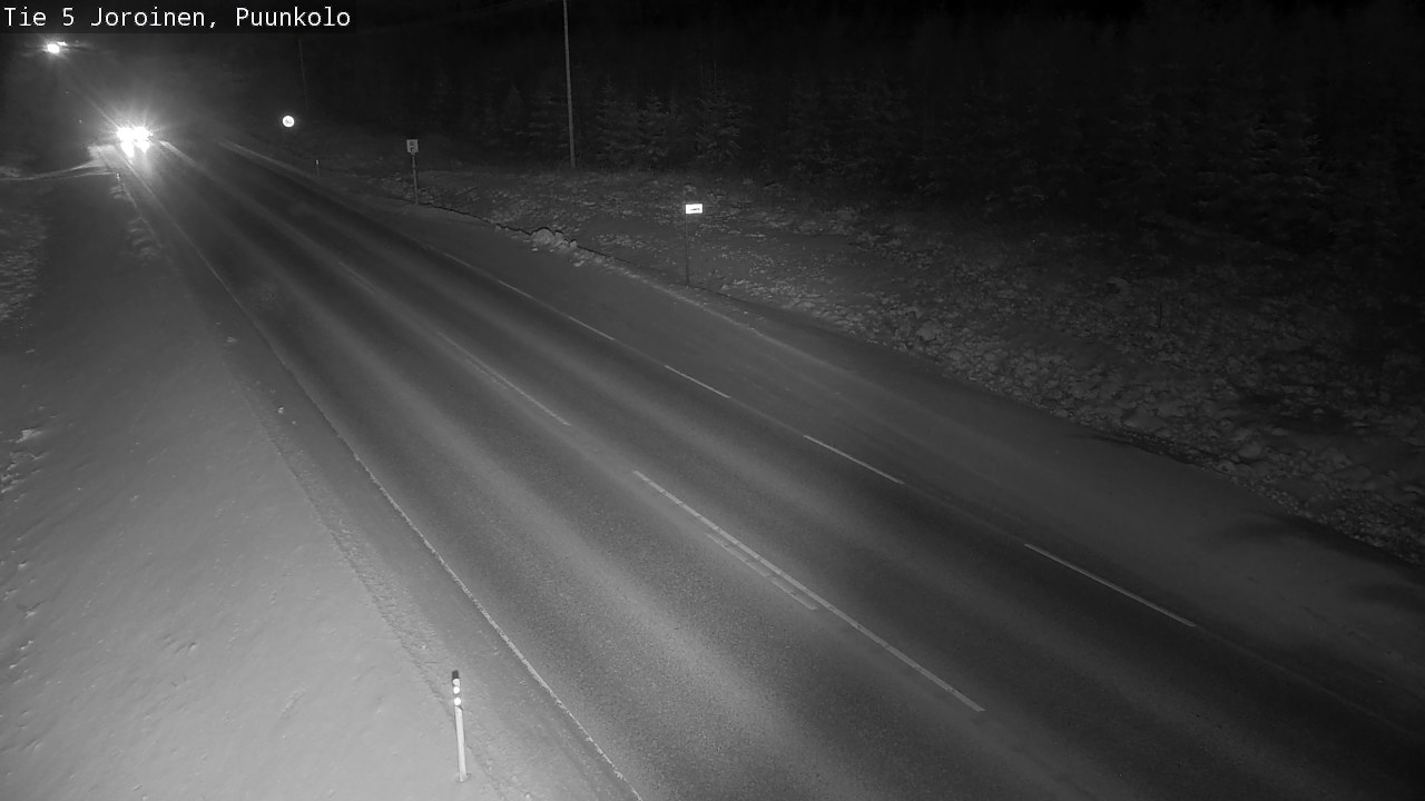 Weather Camera Image Väg 5 Joirois, Puunkolo, Joroinen, Pohjois-Savo