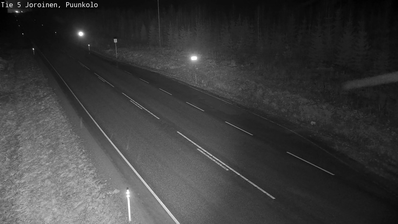 Weather Camera Image Road 5 Joroinen, Puunkolo, Joroinen, Pohjois-Savo