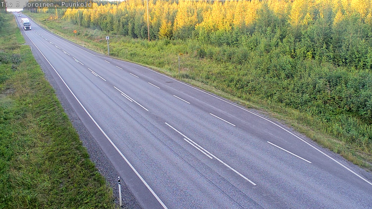 Kelikamerat Kuva Tie 5 Joroinen, Puunkolo, Joroinen, Pohjois-Savo