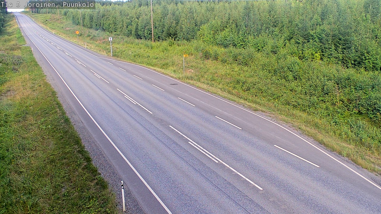 Kelikamerat Kuva Tie 5 Joroinen, Puunkolo, Joroinen, Pohjois-Savo