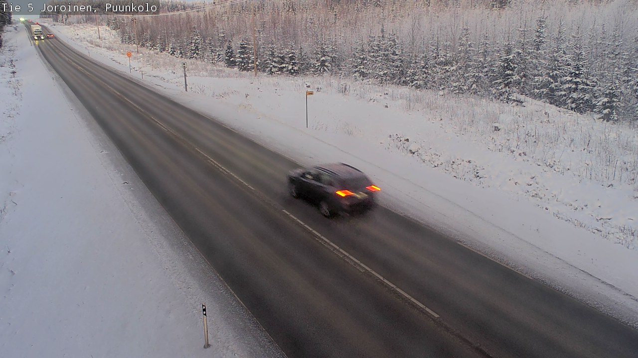 Weather Camera Image Väg 5 Joirois, Puunkolo, Joroinen, Pohjois-Savo