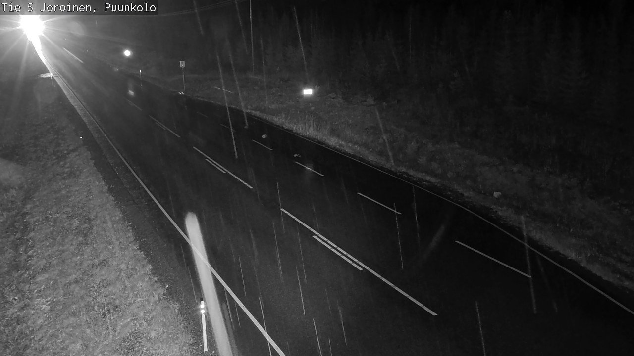 Weather Camera Image Väg 5 Joirois, Puunkolo, Joroinen, Pohjois-Savo
