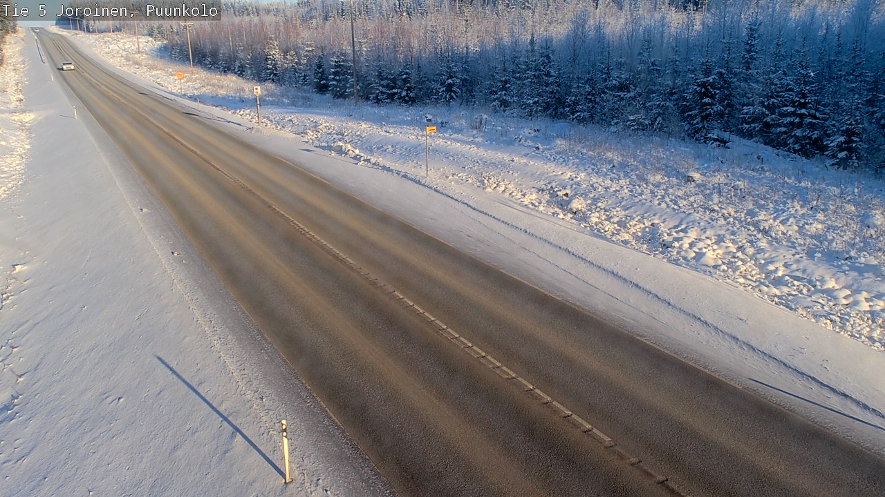 Weather Camera Image Väg 5 Joirois, Puunkolo, Joroinen, Pohjois-Savo
