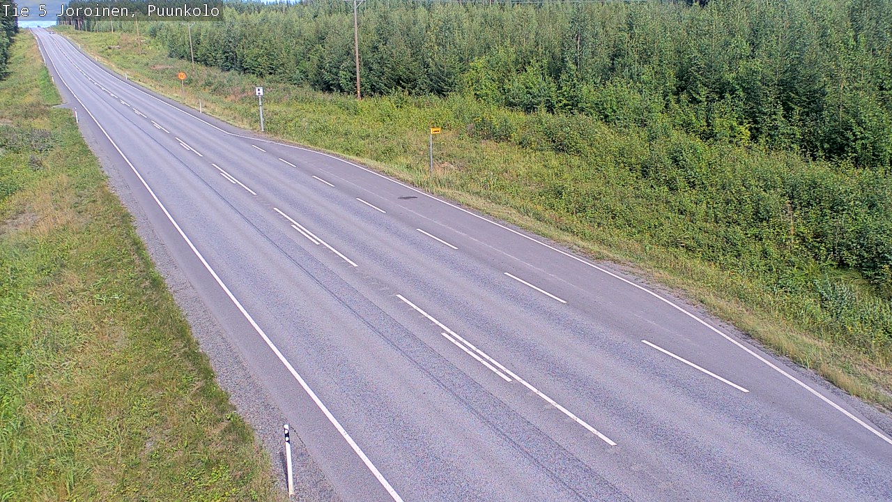 Kelikamerat Kuva Tie 5 Joroinen, Puunkolo, Joroinen, Pohjois-Savo