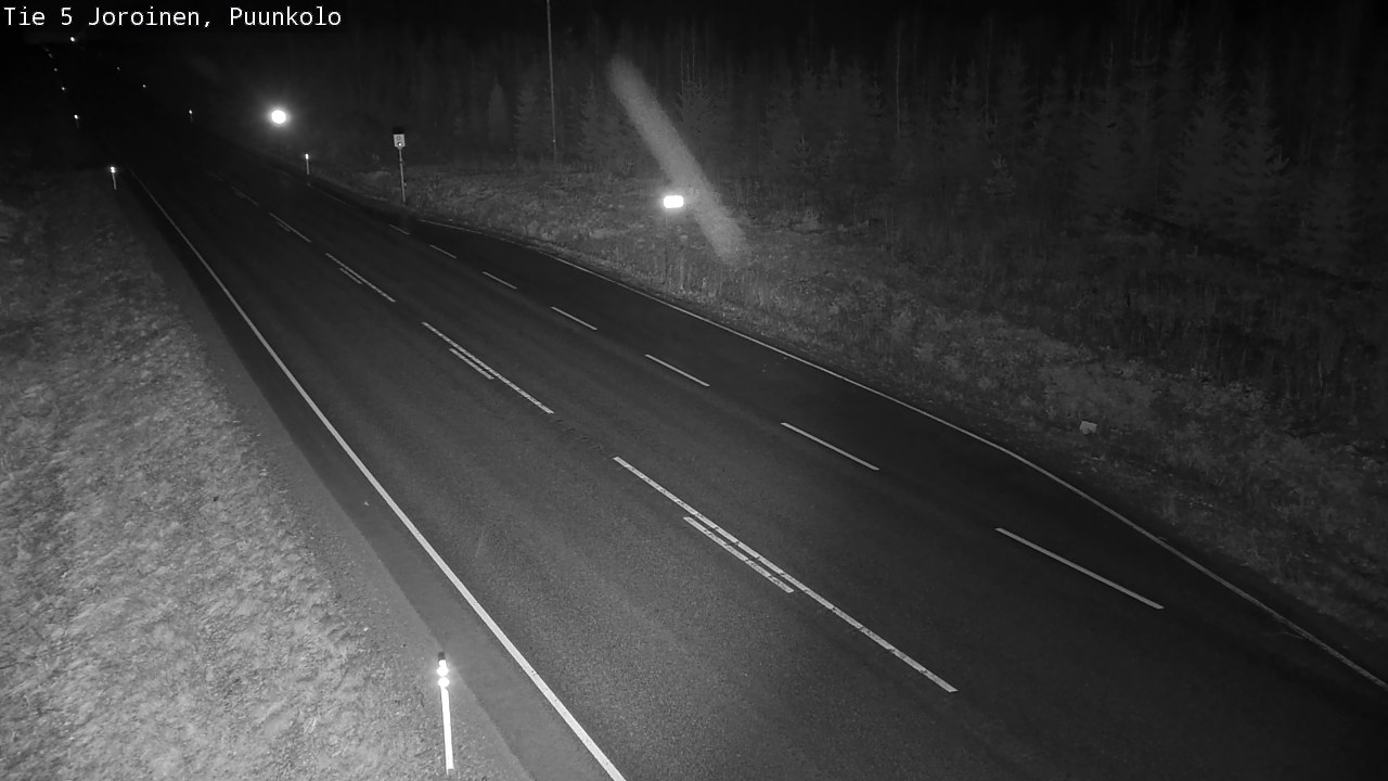 Weather Camera Image Road 5 Joroinen, Puunkolo, Joroinen, Pohjois-Savo