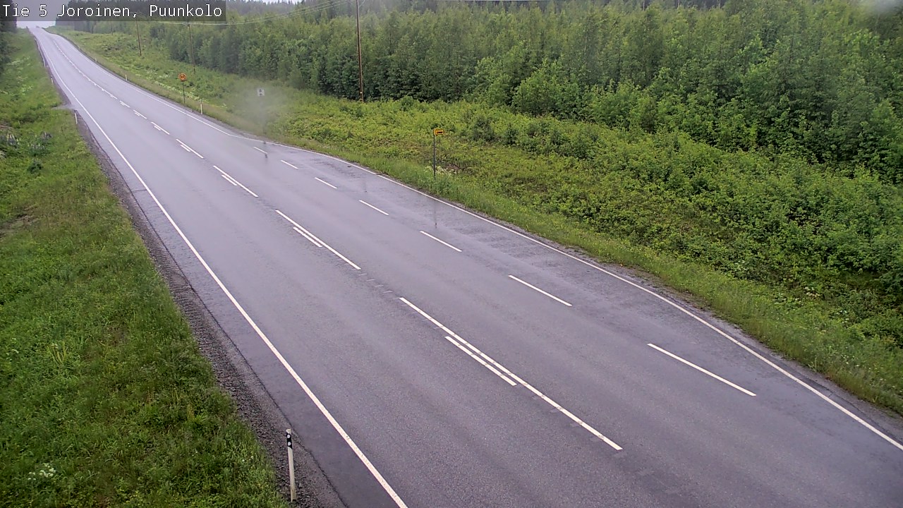 Weather Camera Image Road 5 Joroinen, Puunkolo, Joroinen, Pohjois-Savo