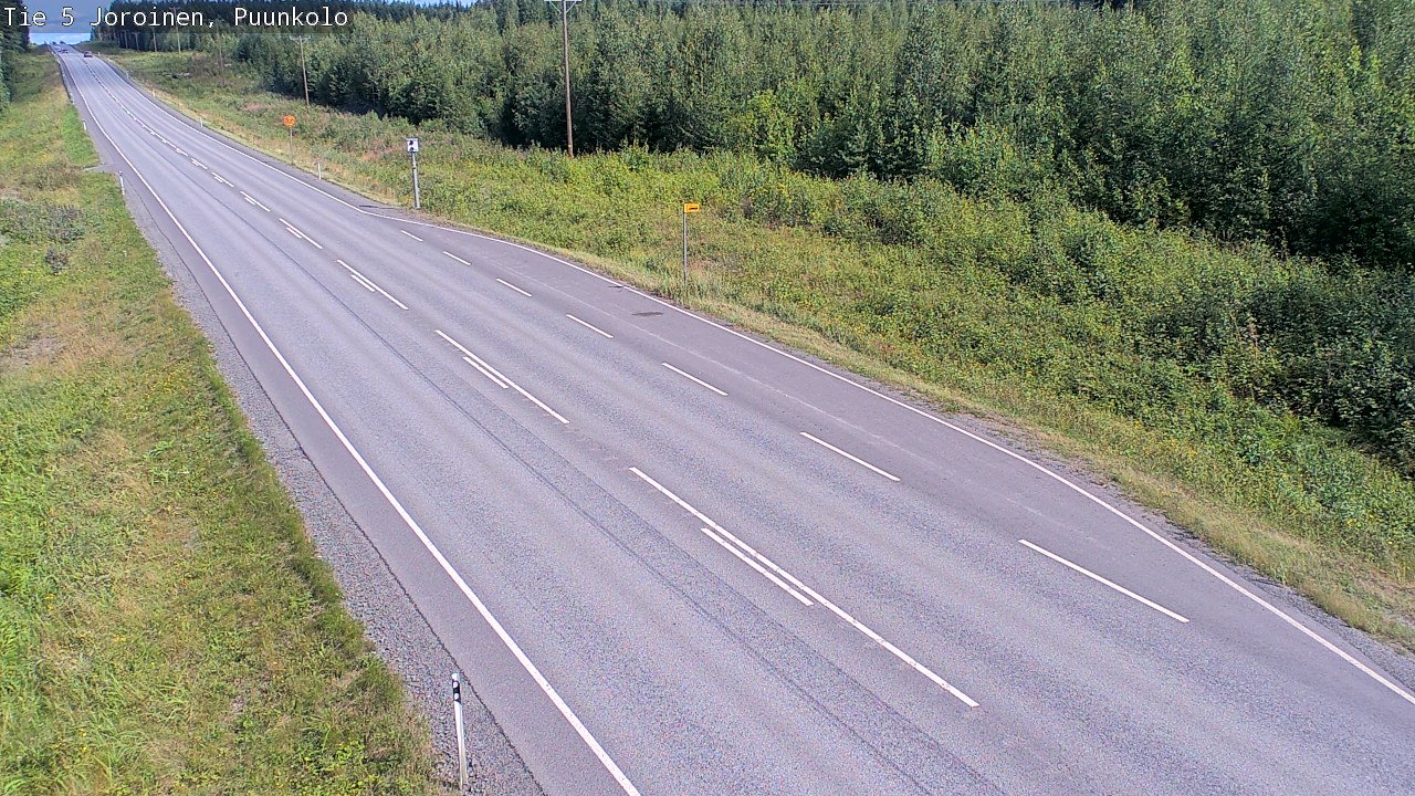 Kelikamerat Kuva Tie 5 Joroinen, Puunkolo, Joroinen, Pohjois-Savo