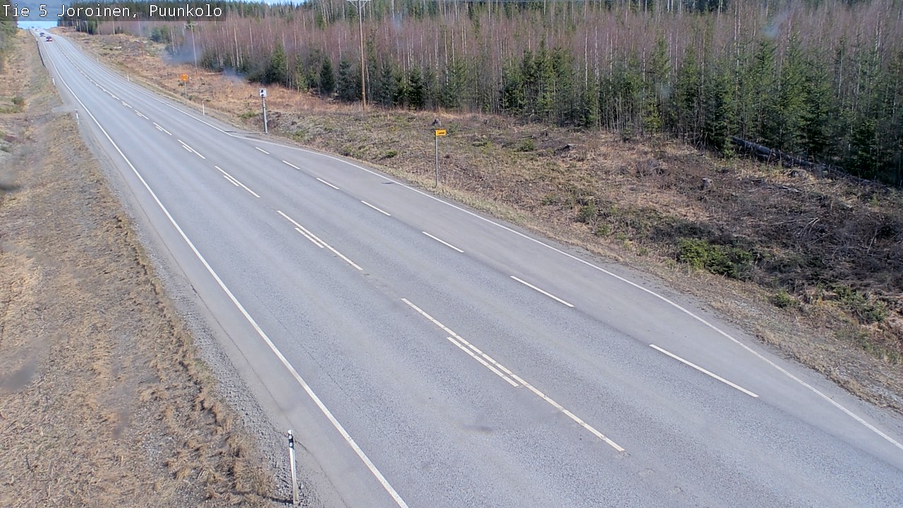 Kelikamerat Kuva Tie 5 Joroinen, Puunkolo, Joroinen, Pohjois-Savo