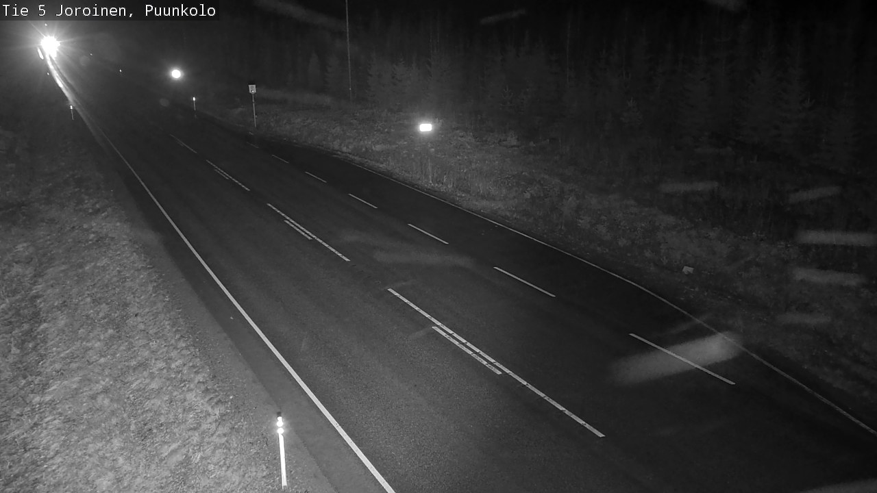 Weather Camera Image Road 5 Joroinen, Puunkolo, Joroinen, Pohjois-Savo