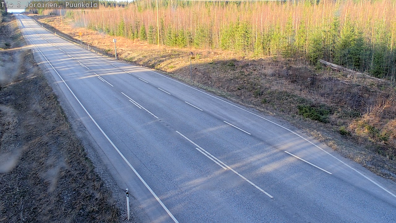 Kelikamerat Kuva Tie 5 Joroinen, Puunkolo, Joroinen, Pohjois-Savo
