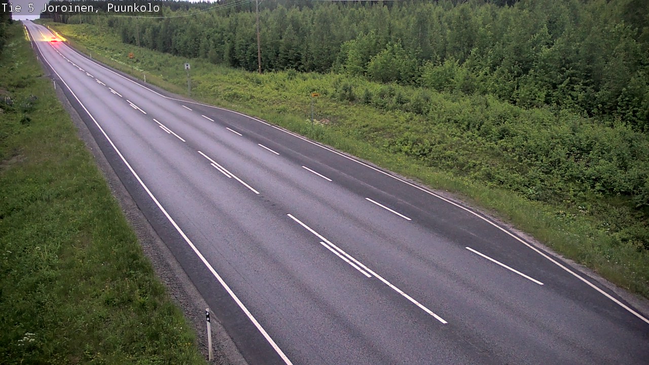 Weather Camera Image Road 5 Joroinen, Puunkolo, Joroinen, Pohjois-Savo