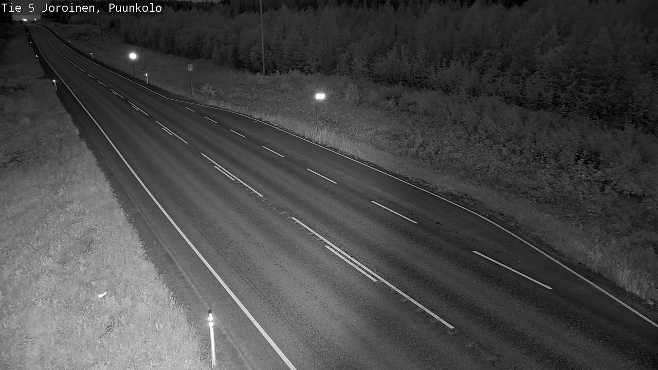 Weather Camera Image Road 5 Joroinen, Puunkolo, Joroinen, Pohjois-Savo