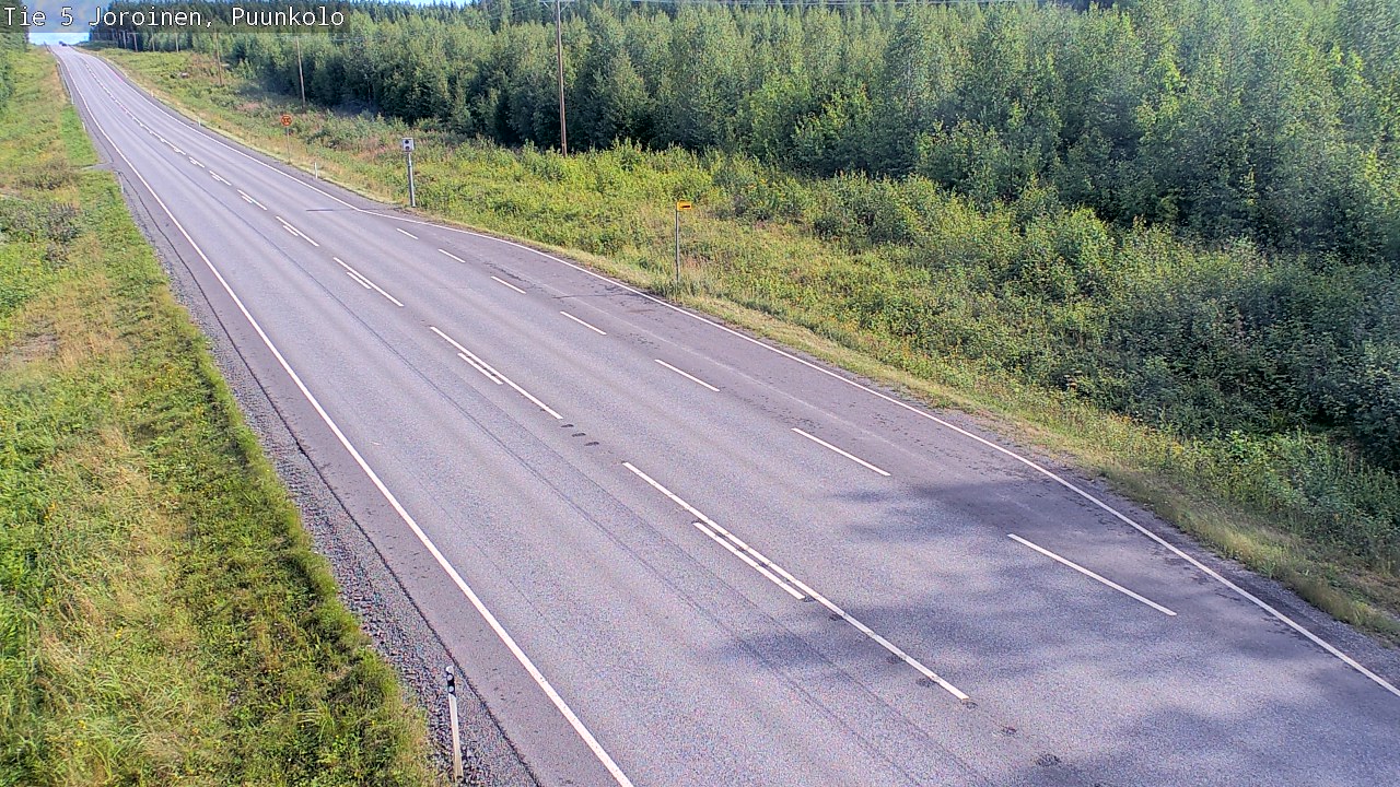 Kelikamerat Kuva Tie 5 Joroinen, Puunkolo, Joroinen, Pohjois-Savo