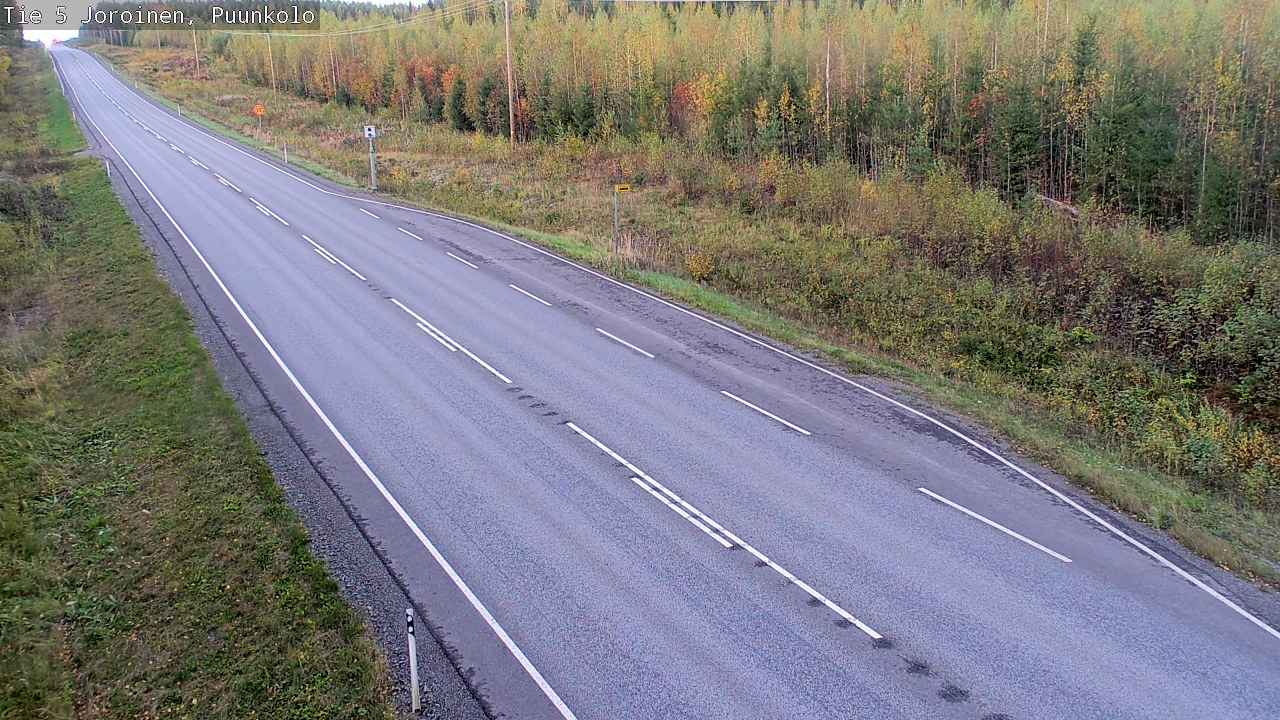 Kelikamerat Kuva Tie 5 Joroinen, Puunkolo, Joroinen, Pohjois-Savo