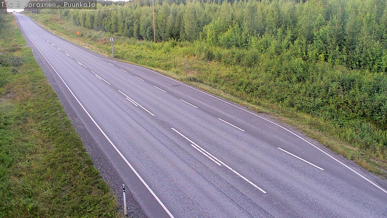 Kelikamerat Kuva Tie 5 Joroinen, Puunkolo, Joroinen, Pohjois-Savo