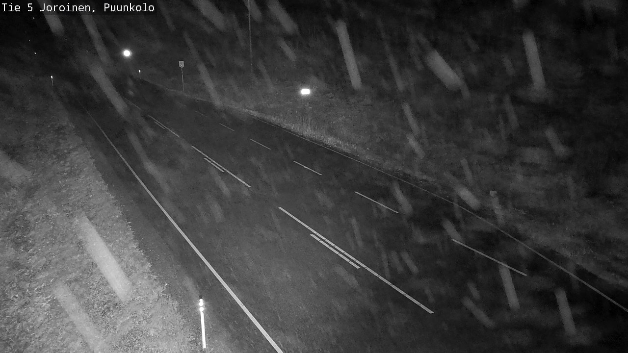 Weather Camera Image Road 5 Joroinen, Puunkolo, Joroinen, Pohjois-Savo