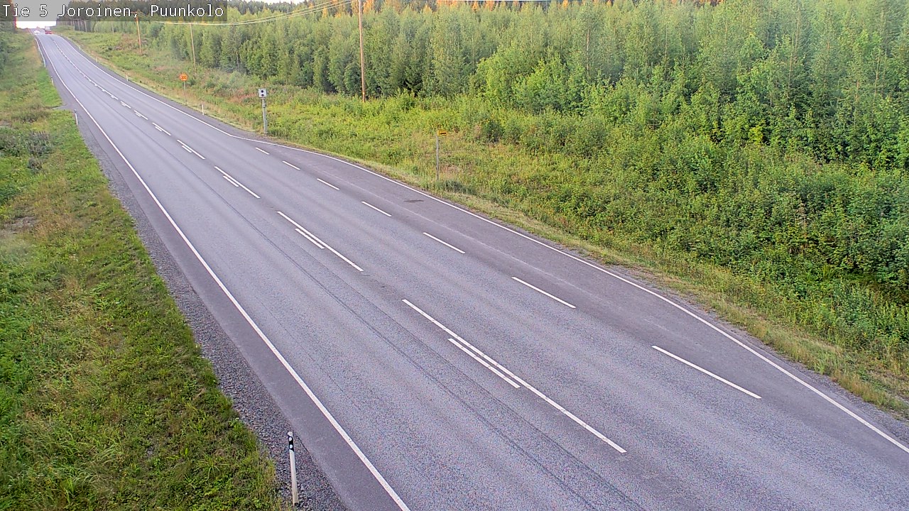 Kelikamerat Kuva Tie 5 Joroinen, Puunkolo, Joroinen, Pohjois-Savo