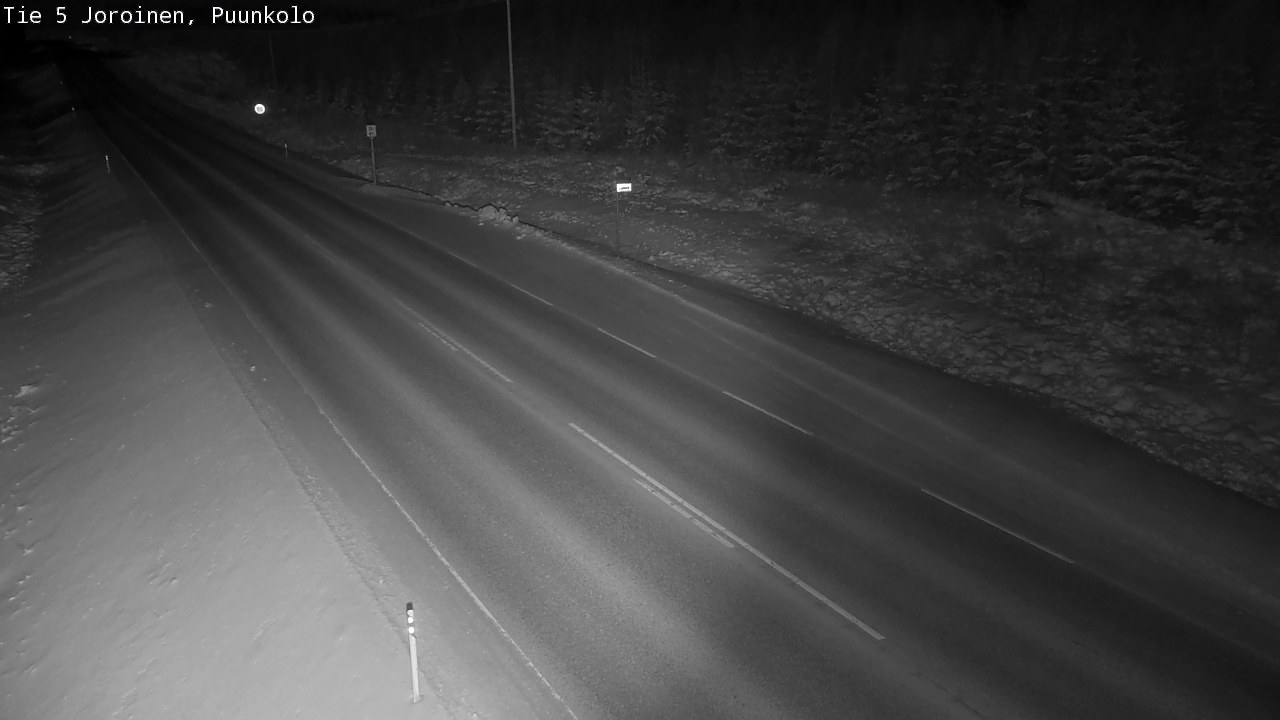 Weather Camera Image Road 5 Joroinen, Puunkolo, Joroinen, Pohjois-Savo