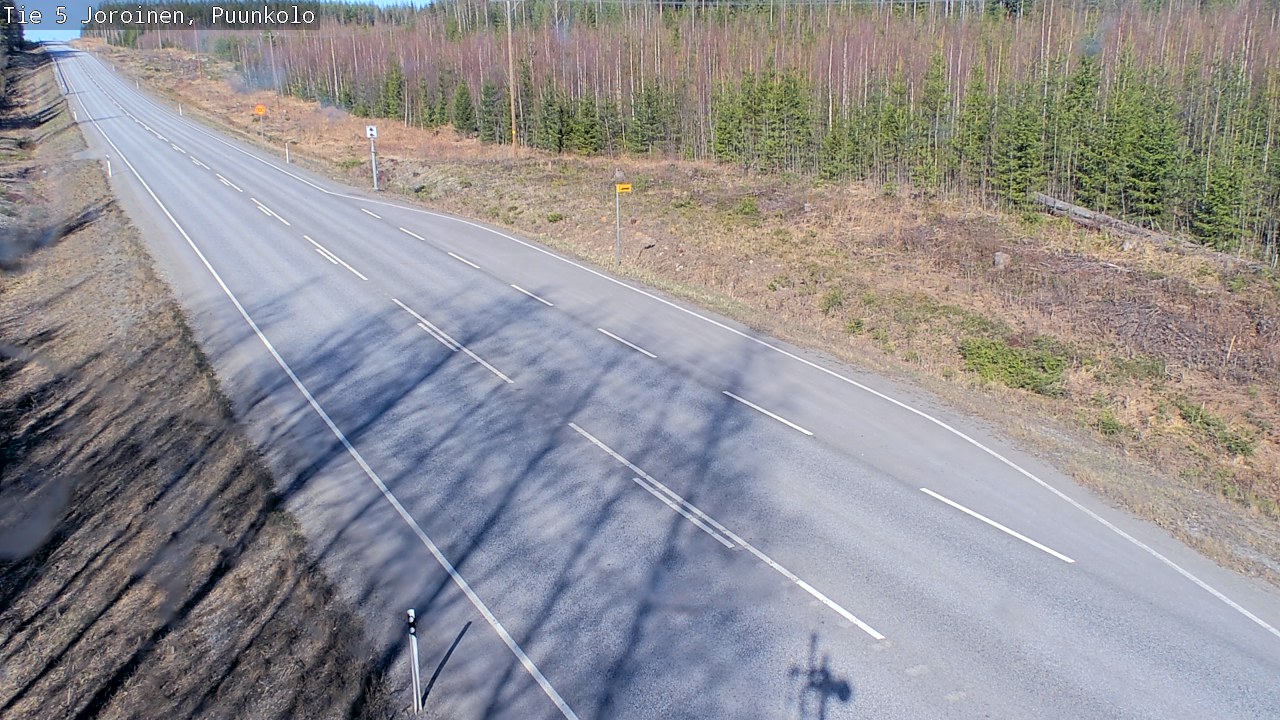 Kelikamerat Kuva Tie 5 Joroinen, Puunkolo, Joroinen, Pohjois-Savo