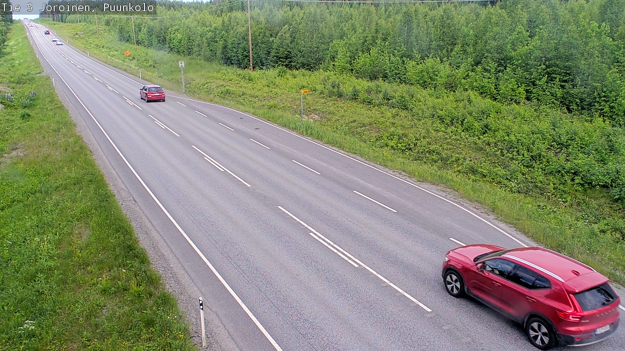 Weather Camera Image Road 5 Joroinen, Puunkolo, Joroinen, Pohjois-Savo