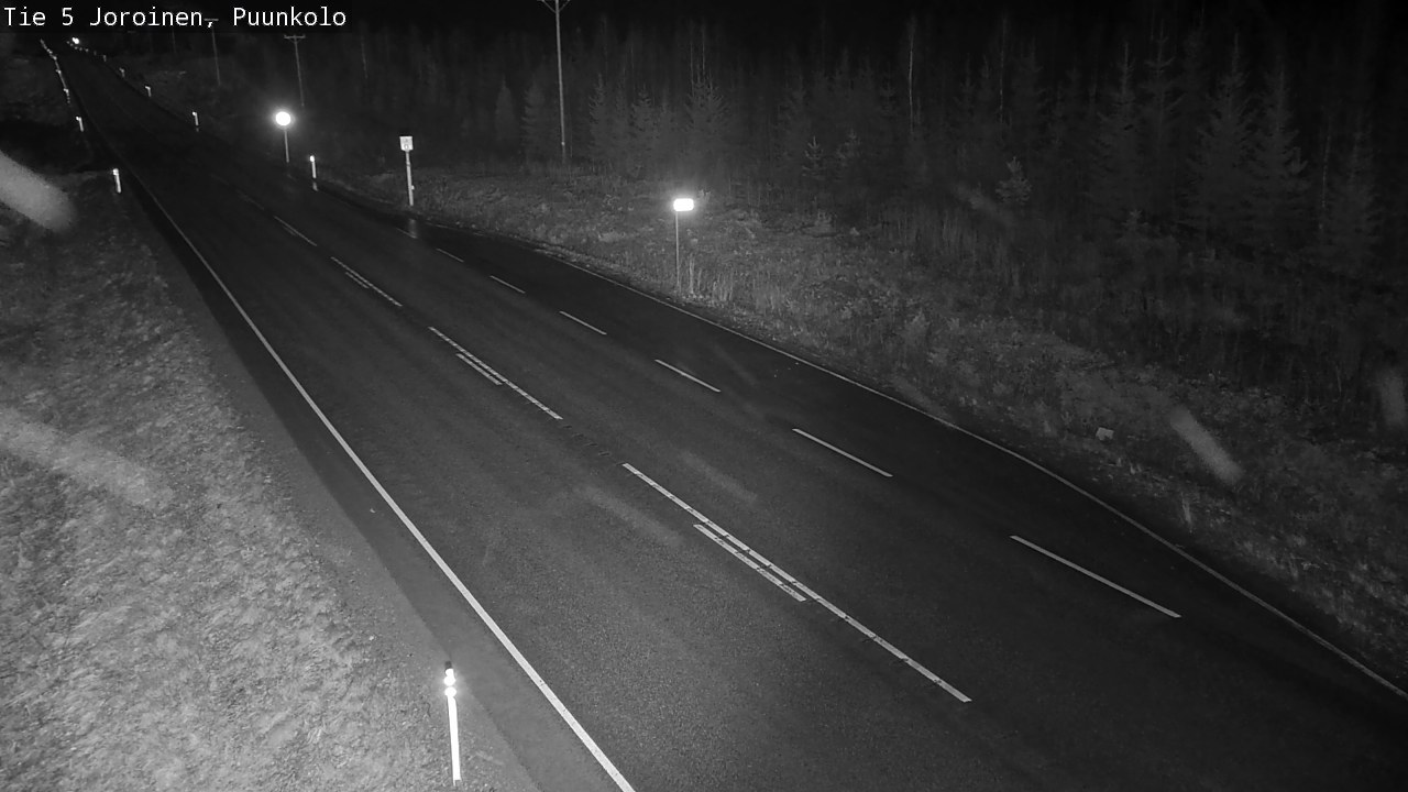 Weather Camera Image Road 5 Joroinen, Puunkolo, Joroinen, Pohjois-Savo
