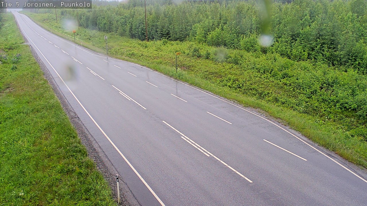 Weather Camera Image Road 5 Joroinen, Puunkolo, Joroinen, Pohjois-Savo