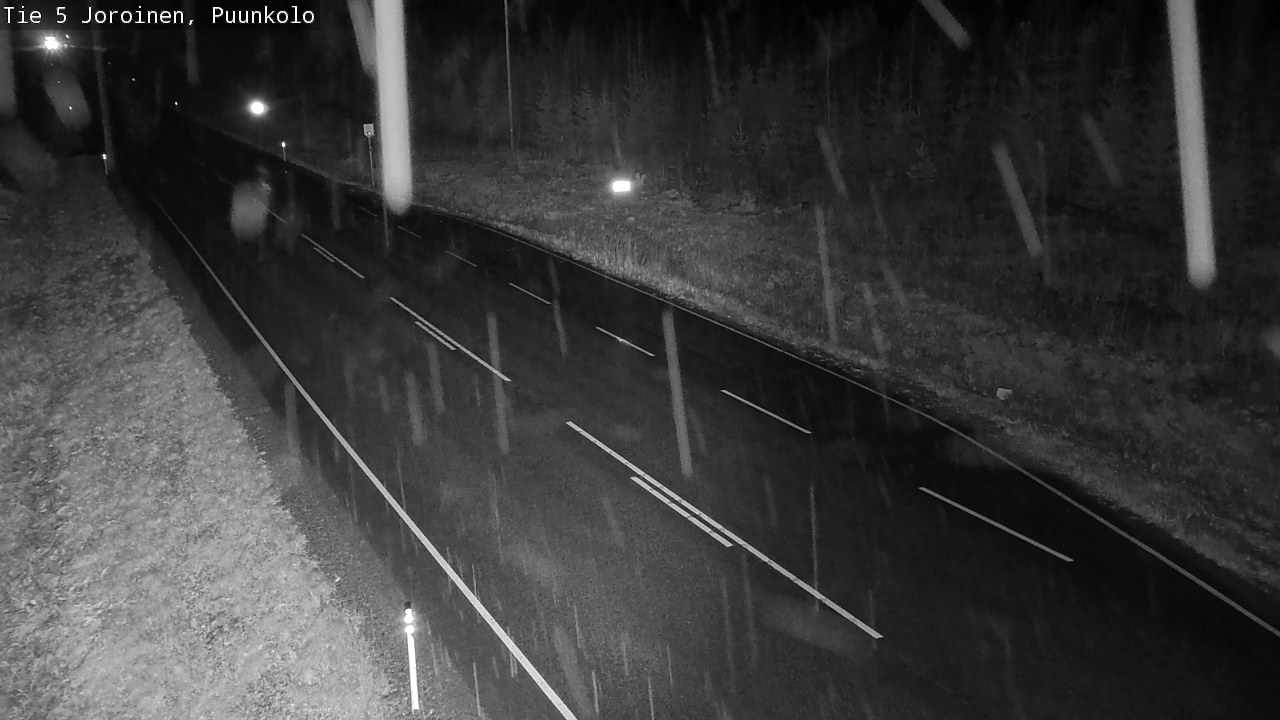 Weather Camera Image Väg 5 Joirois, Puunkolo, Joroinen, Pohjois-Savo