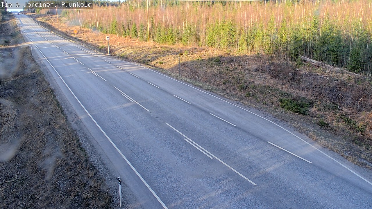 Kelikamerat Kuva Tie 5 Joroinen, Puunkolo, Joroinen, Pohjois-Savo