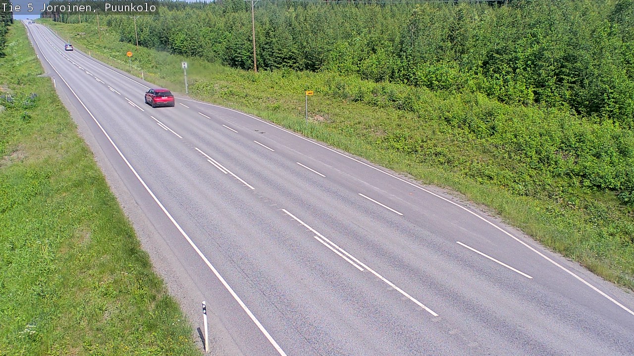 Weather Camera Image Road 5 Joroinen, Puunkolo, Joroinen, Pohjois-Savo