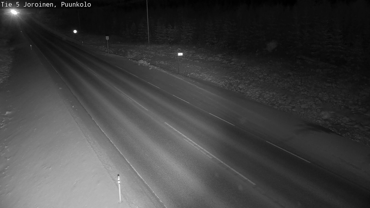 Weather Camera Image Väg 5 Joirois, Puunkolo, Joroinen, Pohjois-Savo