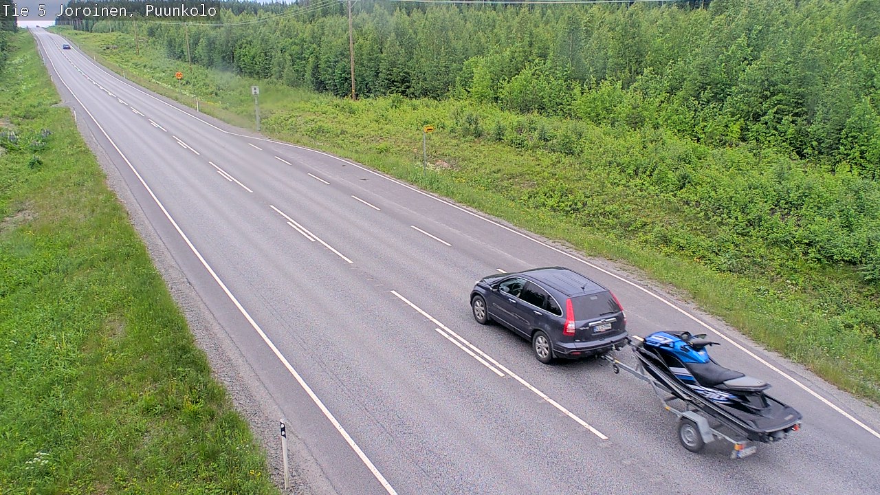 Weather Camera Image Road 5 Joroinen, Puunkolo, Joroinen, Pohjois-Savo
