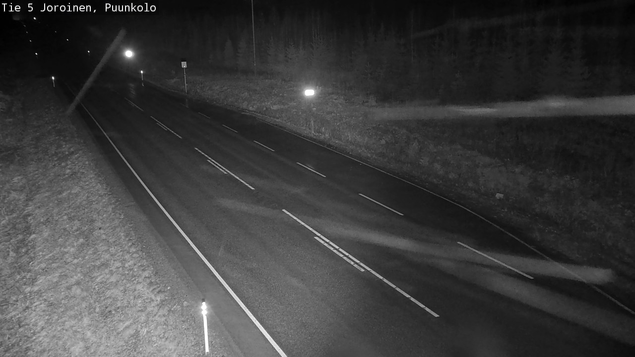 Weather Camera Image Road 5 Joroinen, Puunkolo, Joroinen, Pohjois-Savo